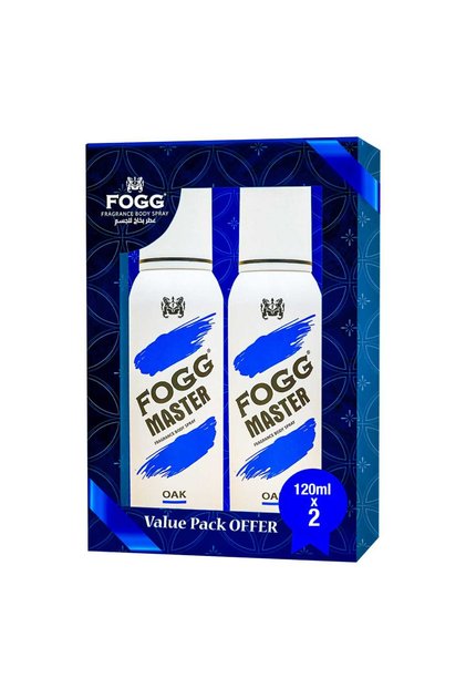 Master Oak Fragrance Body Spray Value Pack – 2 × 120ml
