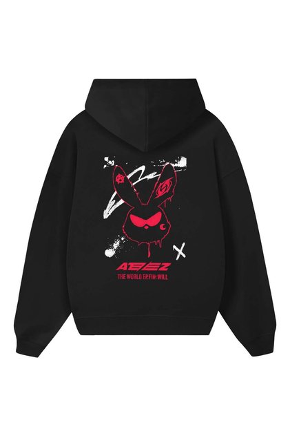 Ateez Printed Unisex Oversize Hoodie