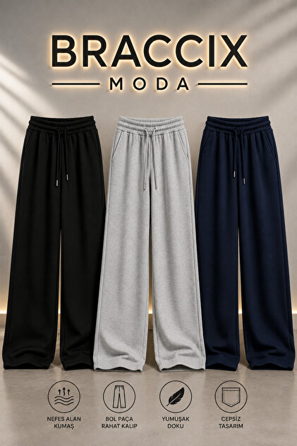 3-dijelni osnovni unisex trenirke crne, sive, tamnoplave, opuštenog kroja, sportski donji deo