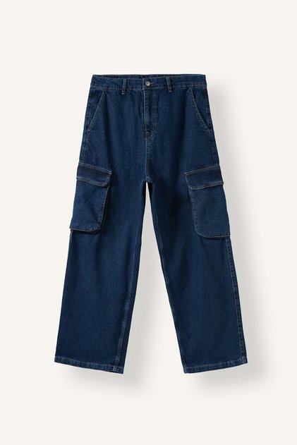Super Baggy Fit High Waist Wide Leg Jean Trousers I5724Ax26Au
