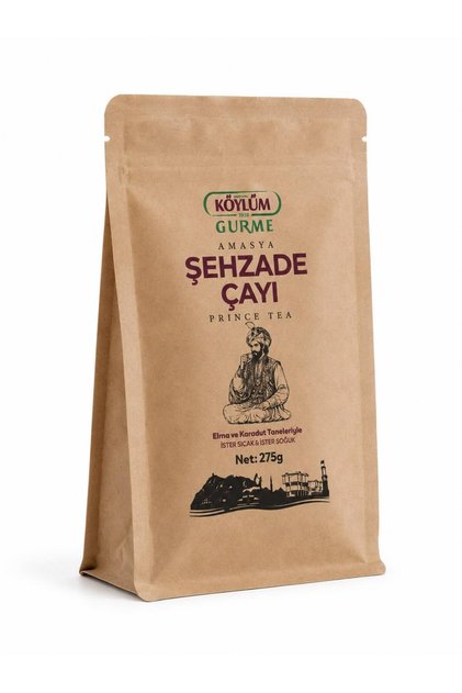 ŞEHZADE ÇAYI-ELMA VE KARADUT TANELİ TOZ İÇECEK 275 GR