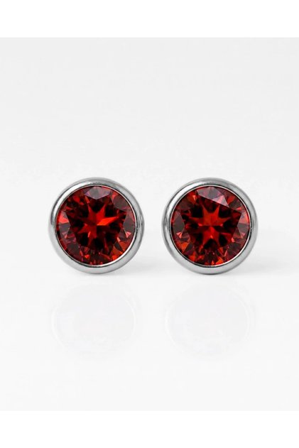 Surgical Steel Birthstone Earrings | 316L Stainless Steel Sterile Stone Hypoallergenic Earrings