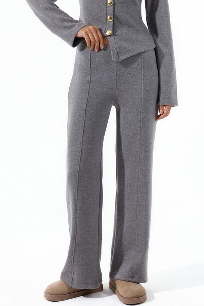 BUSEM Pantalon De Damă Din Amestec De Bumbac