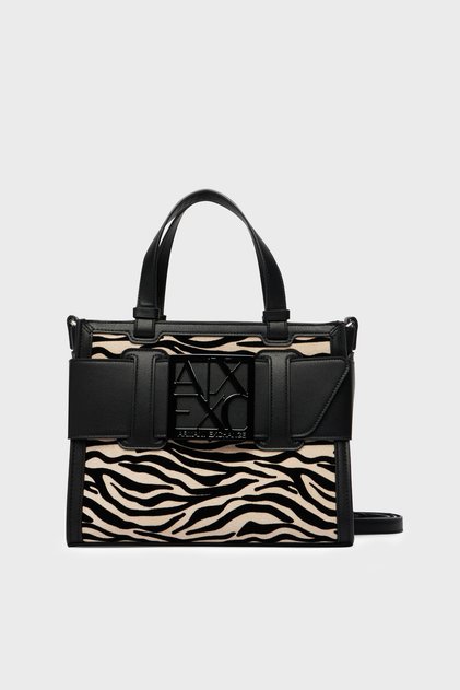 Zebra Patterned Detachable Strap Bag Women's Bag Xw000392 Af26445 Mc149