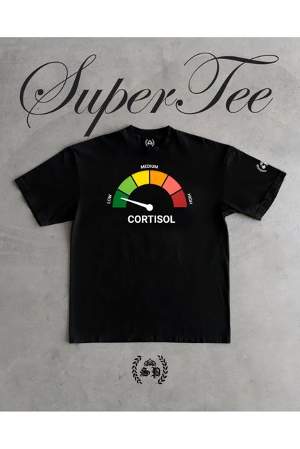 Low Cortisol Memes Vintage Y2K Supertee Design