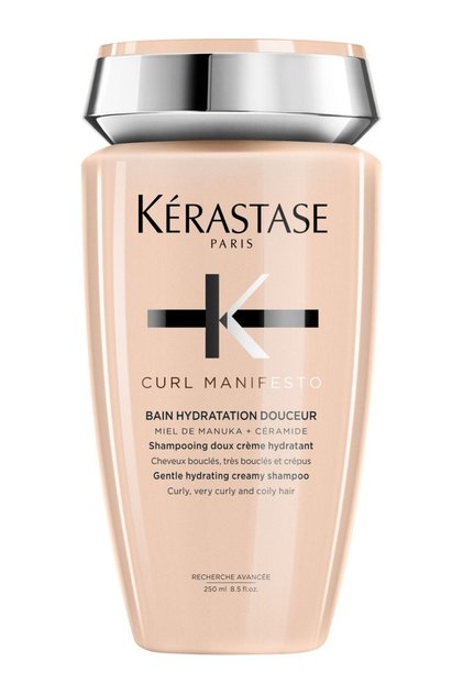 Curl Manifesto Bain Hydratation Douceur Kıvırcık Saçlar Için Besleyici Şampuan 250 m