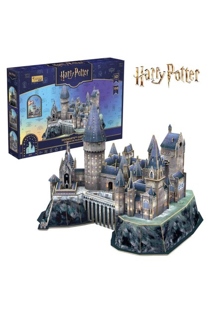 Puzzle 3D Harry Potter Castelul Hogwarts 198 piese