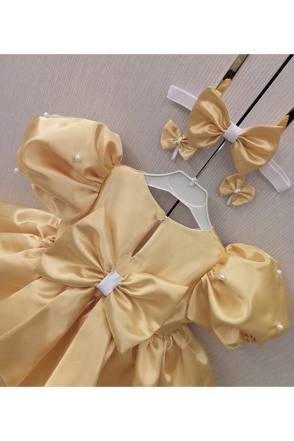 Baby girl fluffy dress
