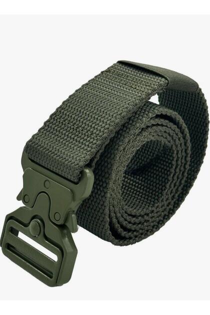 Anti-Allergic Cobra Belt with Tactical Clip and Plastic Buckle