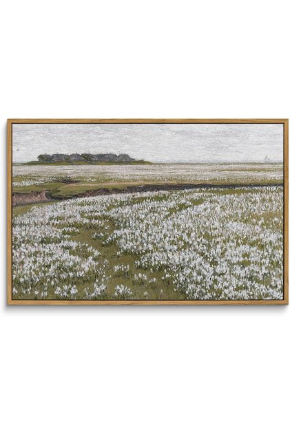 Signtouch Green Nature Canvas Wall Art Set of 3 Outer Frame 30x40 cm