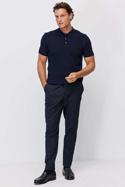 Men's classic fabric pants