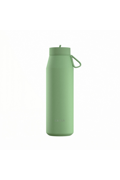 Pulse Save The Aegean Θερμός Ανοξείδωτο Ατσάλι Χωρίς BPA 800 ml Πεύκο