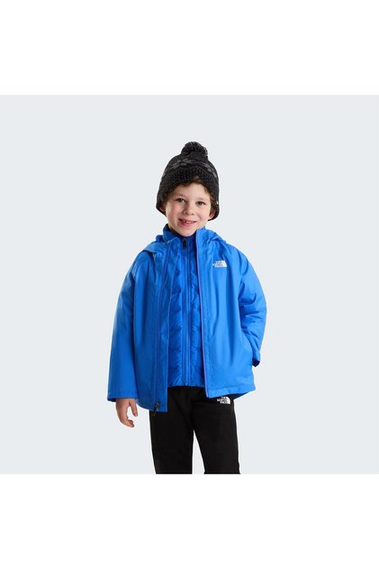 KID PERRITO 4-N-1 HOODED JACKET Unisex Çocuk Ceket NF0A8H5ANLQ1 Mavi-3Y