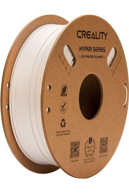 Νήμα Hyper PETG 1.75mm 1kg Λευκό (3301030040)