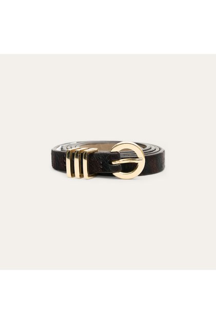 Women's Brown Bridge Detailed Belt