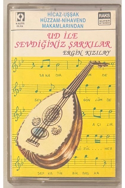 Ergin Kızılay Songs You Love with Ud Cassette