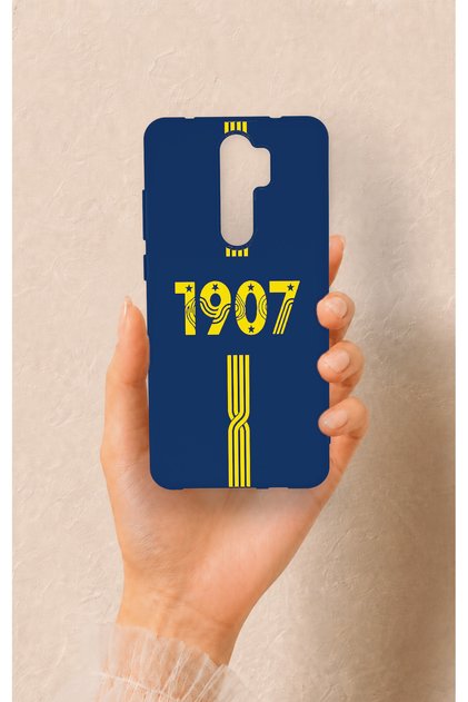 Redmi Note 8 Pro Compatible 1907 Belt Patterned Silicone Case