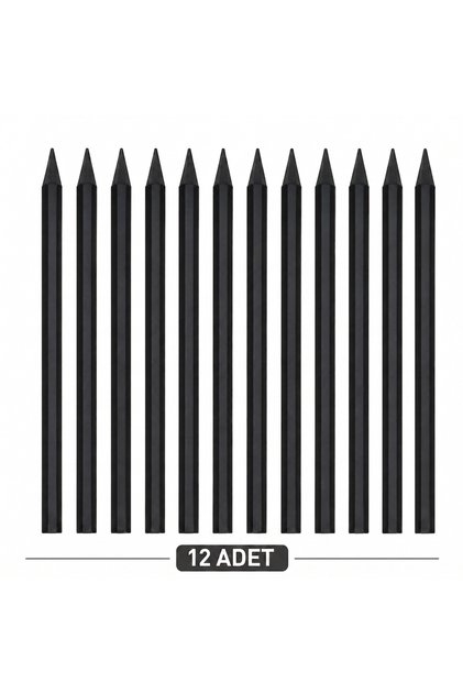Kurşun Kalem 12'li (Plastik Gövde)