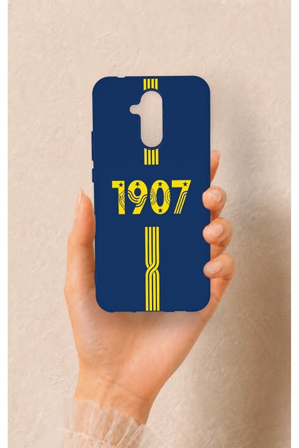Huawei Mate 20 Lite Compatible 1907 Belt Patterned Silicone Case