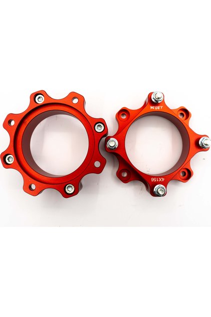 DISTANTIERE ROTI ATV 4/156 50mm RED - POLARIS / LINHAI 300, 370 (fata) / BUYANG 300 (PREZON M10x1.25) -THE BEAST