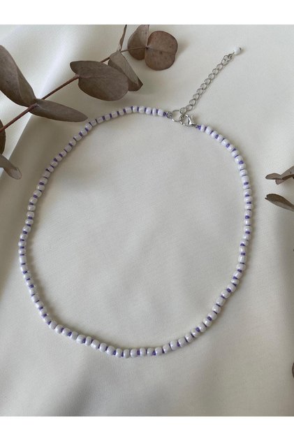 Beaded Color Color Summer Necklace