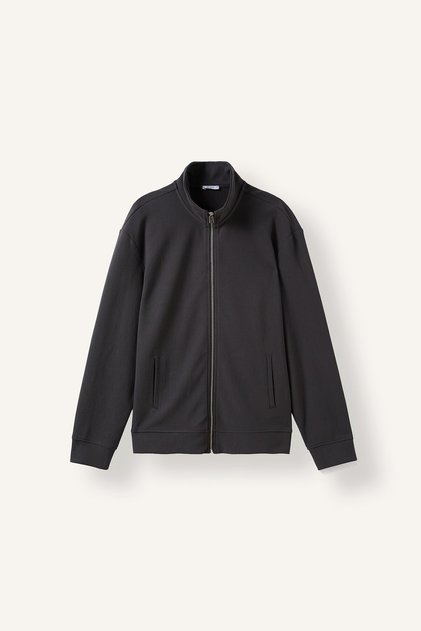 Regular Fit Pamuklu Dik Yaka Fermuarlı Cepli Hırka H5149AX26AU