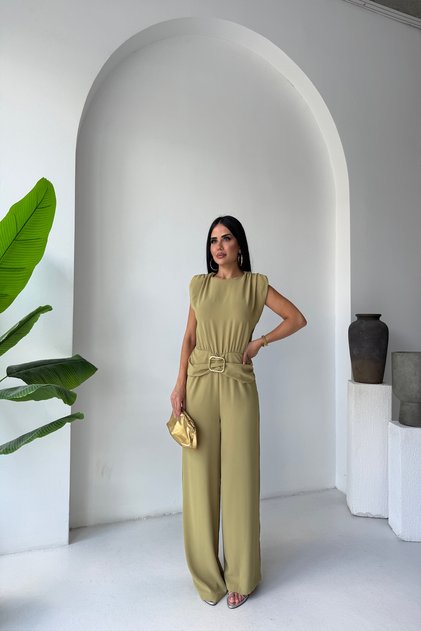 BİSİKLET YAKA KEMERLİ TULUM