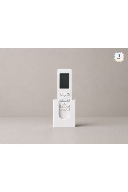 Kumanda Askı Aparatı. Yapışkanlı Duvar Askısı Tv, Klima, Avize Kumanda Asacağı 6x3x8 cm