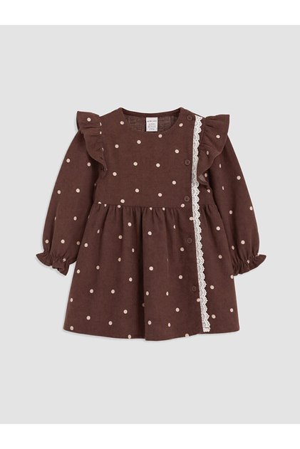 Quality Pieces from Çelebi Store Polka Dot Baby Girl Dress
