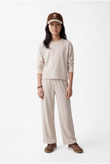 Girl's Elastic Waist Trousers