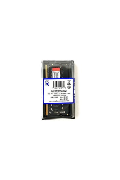 ذاكرة وصول عشوائي DDR4 بسعة 8 جيجابايت وسرعة 3200 ميجاهرتز CL22 KVR32S22S8/8WP