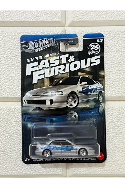 Fast & Furious Custom Acura Integra Sedan GSR Silver Series