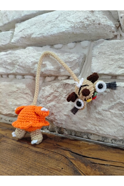 Amigurumi süslü kız Sid (TELLİ)
