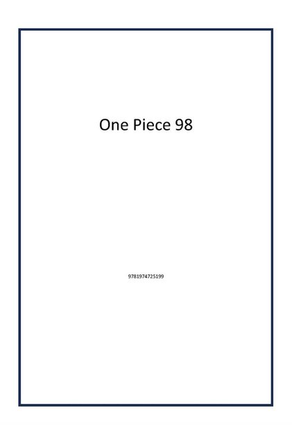 One Piece 98