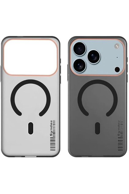 iPhone 17 Pro Max Case, Ultra Thin, Slim-fit, Matte Hard Translucent Clear, Half transparent frosted, anti finger print, Anti-scratch and anti-shock, Camera Protection Ring