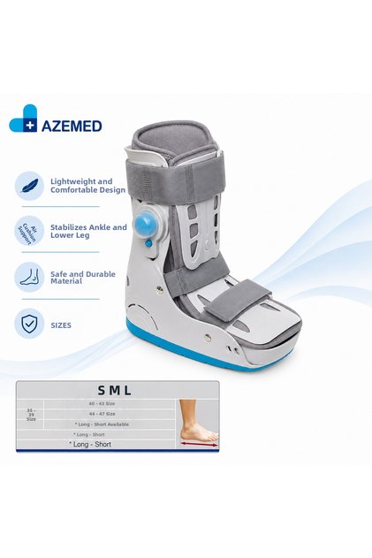 Air Walker Orthotic Foot Brace Air Walking Boot Short