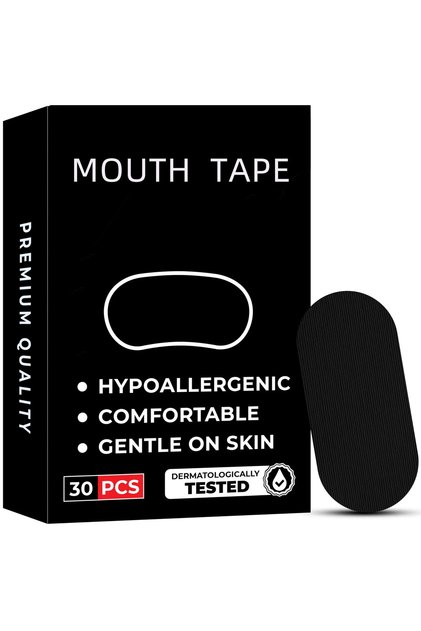 30pcs-1box 30/60/90Pcs Anti Snoring Sleep Mouth Tape Best Breathing Nasal Strips Medical Grade Impro