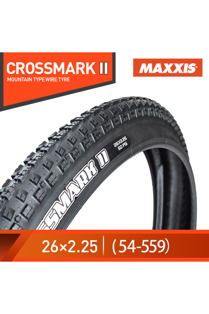26x2.25 MAXXIS CROSSMARK â…¡ Mountain Bike Tires Top Speed Control XC Bicycle Steel Wire Tyre For E-Bi