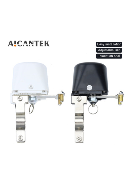 1" White 1/2" 3/4" 1" Electric Automatic Manipulator Shut Off Ball Valve DN15/DN20/DN25 for Alarm Ga