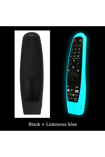 18.3x5.5x3CM Combination 2 1 Piece Luminous Silicone Protective Case For Smart TV Magic Remote MR2