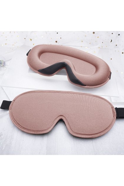 A-Rose(Silk Mask) Silk Sleeping Mask Soft Smooth Sleep Mask For Eyes Travel Shade Cover Rest Relax S