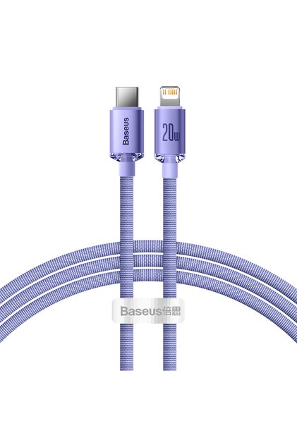 1.2m Purple USB Type C PD 20W Cable for iPhone 14 13 12 Pro X 8 Fast USB C Cable for i