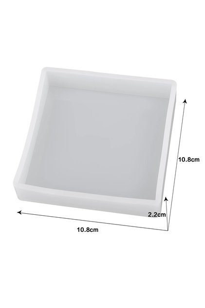 01 Cuboid Cube Resin Mold Crystal Epoxy Silicone Mold DIY Jewelry Pendant Storage Tray Mold Square R