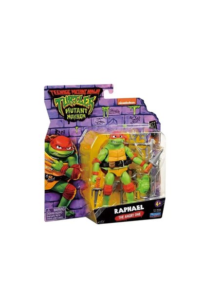 PM83284 Teenage Mutant Ninja Turtles Action Figures Raphael Michelangelo Movable Table Ornament Col