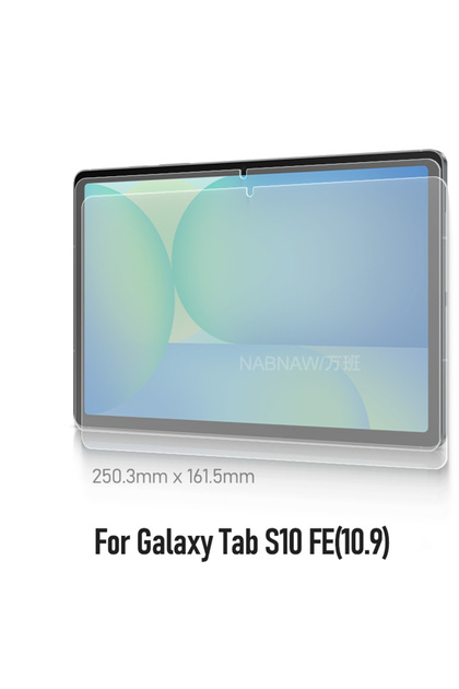 واقي شاشة زجاجي مقوى 2P-Tab S10 FE 10.9 لجهاز Samsung Galaxy S10 FE 10.9