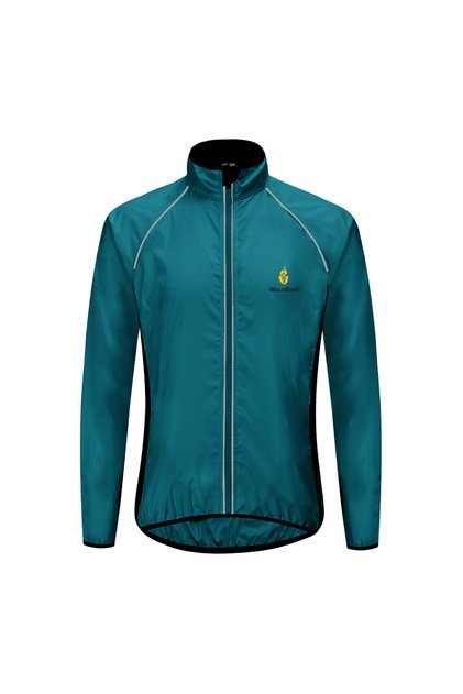 EU M (ASIA L) BC220-Q WOSAWE Men Windproof Waterproof Reflective Cycling Jacket MTB Bicycle Long Sle