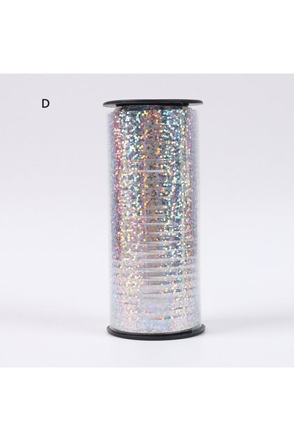 Other Silver 100Yards/Roll Glitter Curling Ribbons Balloon Ribbons Gift Wrap Ribbons for Crafts Chri