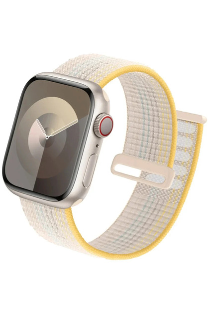 38mm-40mm-41mm Starlight Nylon loop Strap For Apple Watch Bands 49mm Ultra2 44mm 40mm 45mm 41mm 46-4