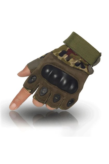M. D Sport Climbing Paintball Shooting Hunting Riding Tactical Gloves Cycling Glove Ski Half Finger