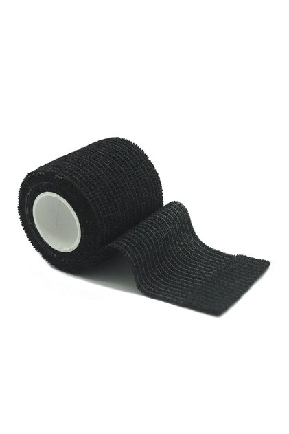 2.5cmx4.8m Black 6/1pcs Colorful Athletic Wrap Tape Self Adhesive Elastic Bandage Elastoplast Sports